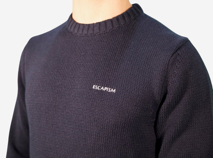 EMBROIDERED ESCAPISM CREWNECK