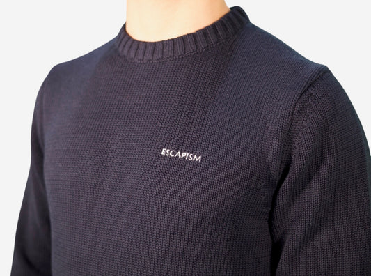 EMBROIDERED ESCAPISM CREWNECK