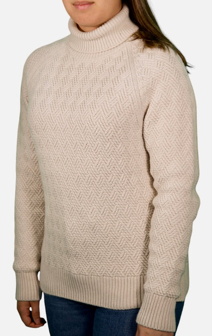 TURTLENECK STRUTURED SLEEVE RAGLAN ESCAPISM