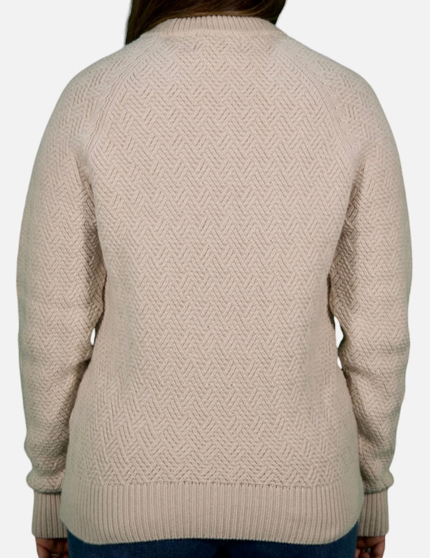 CREWNECK STRUTURED SLEEVE RAGLAN ESCAPISM